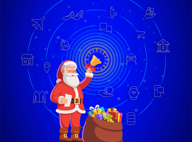 Let your customers know you are their Secret Santa